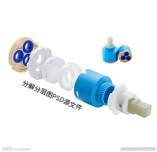 龍頭閥芯分層圖片