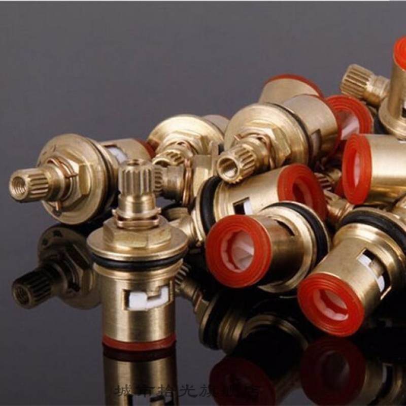 單冷水龍頭快開銅陶瓷閥芯4分水嘴全銅陶瓷片閥芯子